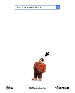 Disney's Ralph Breaks the Internet Icelandic Teaser Poster