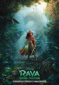 Disney's Raya and the Last Dragon Finnish Poster