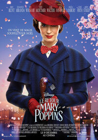 Disney's Mary Poppins Returns European French Poster 2