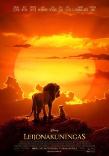 Disney's The Lion King 2019 Finnish Poster