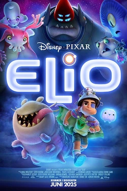 Pixar's Elio Danish Poster