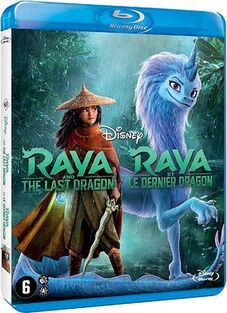 Disney's Raya and the Last Dragon Belgian Blu-ray Poster