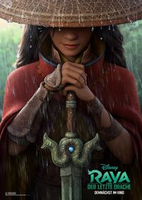 Disney's Raya and the Last Dragon German Teaser Poster