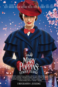Disney's Mary Poppins Returns Danish Poster