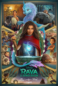 Disney's Raya and the Last Dragon Canadian French Poster 2