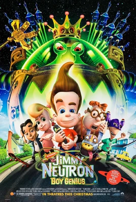 Jimmy Neutron Boy Genius Poster