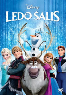 Disney's Frozen Lithuanian DVD Poster