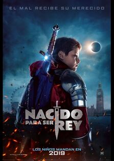 The Kid Who Would Be King Latin American Spanish Teaser Poster