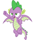 The 1st voice of Spike in the My Little Pony: Friendship Is Magic, My Little Pony: Equestria Girls & its sequel and My Little Pony: The Movie