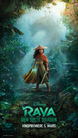 Disney's Raya and the Last Dragon Norwegian Poster