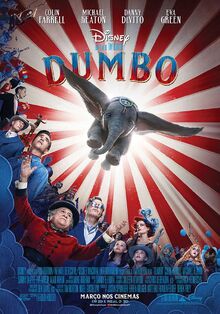 Disney's Dumbo 2019 European Portuguese Poster