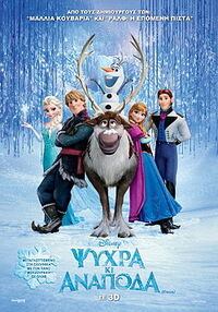 Frozen Greek Poster