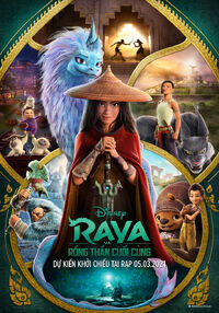 Disney's Raya and the Last Dragon Vietnamese Poster