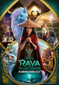 Disney's Raya and the Last Dragon Indonesian Poster