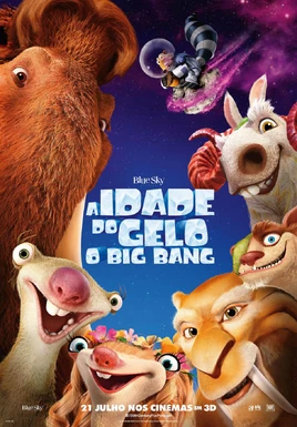 Ice Age Collision Course - poster (Portugal)