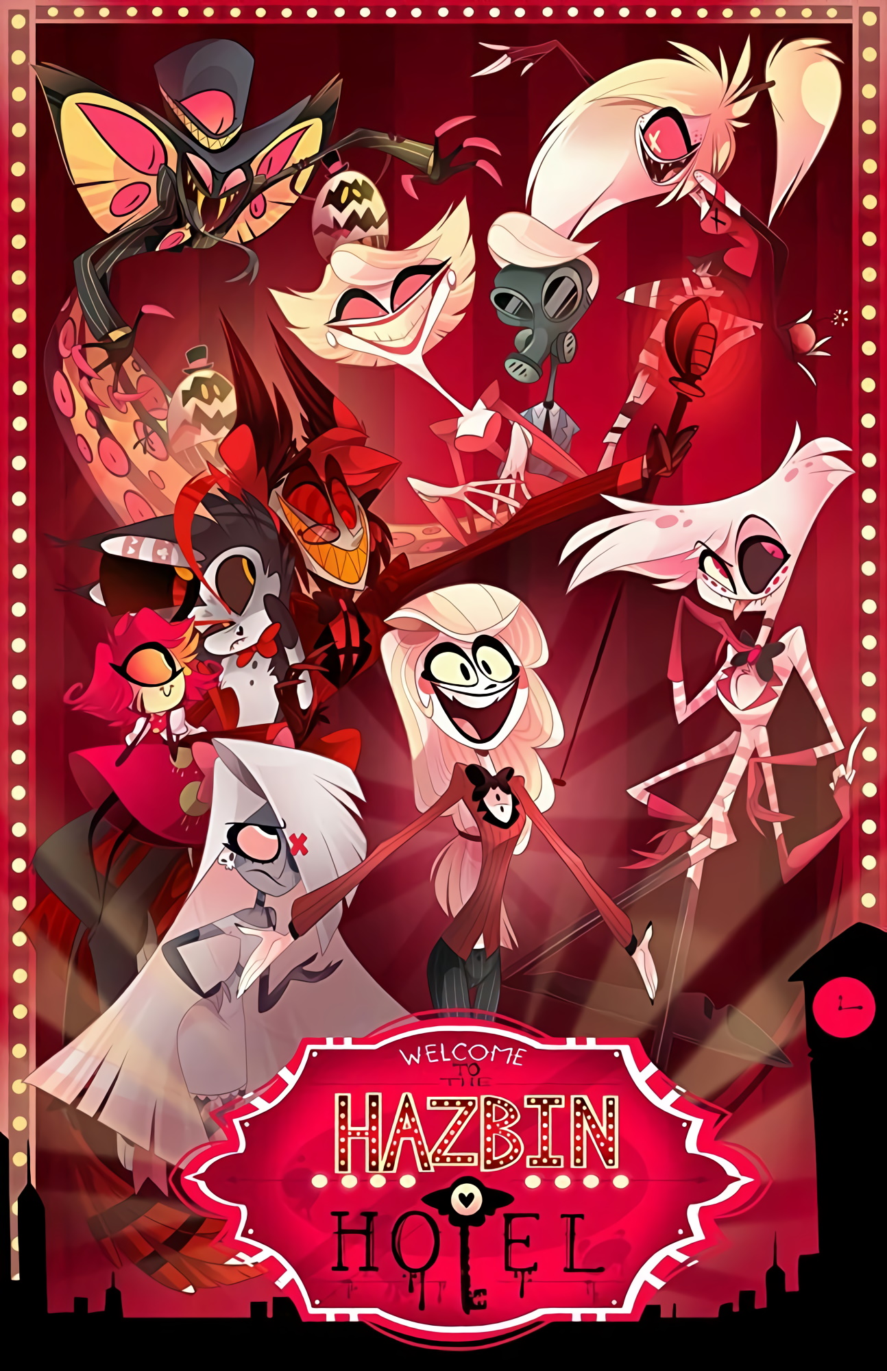 ハズビンホテル HAZBIN HOTEL アラスター レンチキュラーポスター うの 