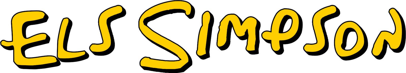 the simpsons logo font