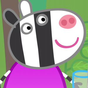 Zoe Zebra from Peppa Pig