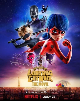 Miraculous Ladybug & Cat Noir The Movie - poster (English)