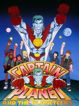 captain planet logo globe