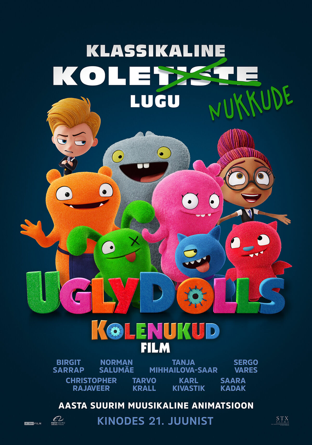 UglyDolls: Kolenukud. Film | The Dubbing Database | Fandom