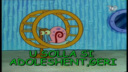 SpongeBob SquarePants - S1E13b title card (Albanian)