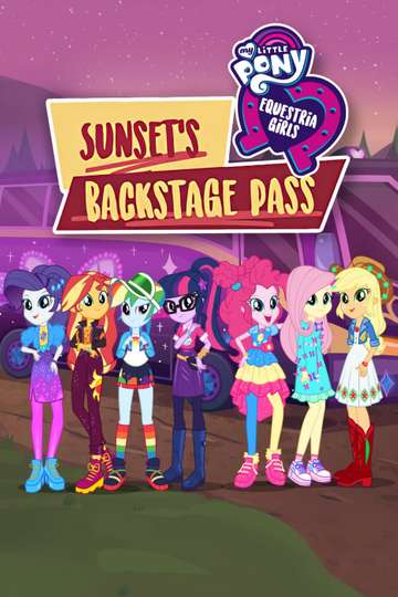 My little pony equestria girls sunset backstage outlet pass