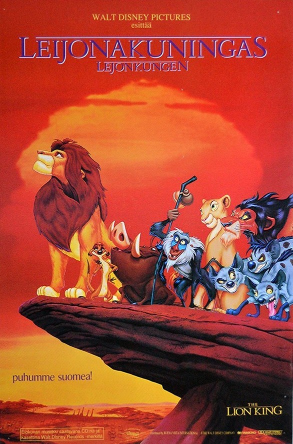 It's the King Lion King Art -  Finland