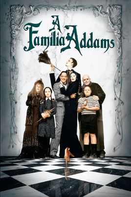 The Addams Family (1991) - poster (Brazilian Portuguese)