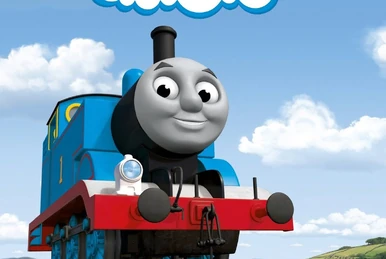 Assiette Enfant Thomas Le Train – Mélamine Bleue – Personnage Dessin Animé