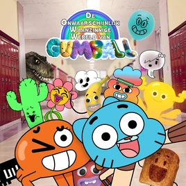 The Wonderfully Weird World of Gumball - poster (Dutch)
