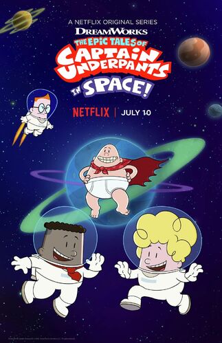 The Epic Tales of Captain Underpants in Space - poster (English)