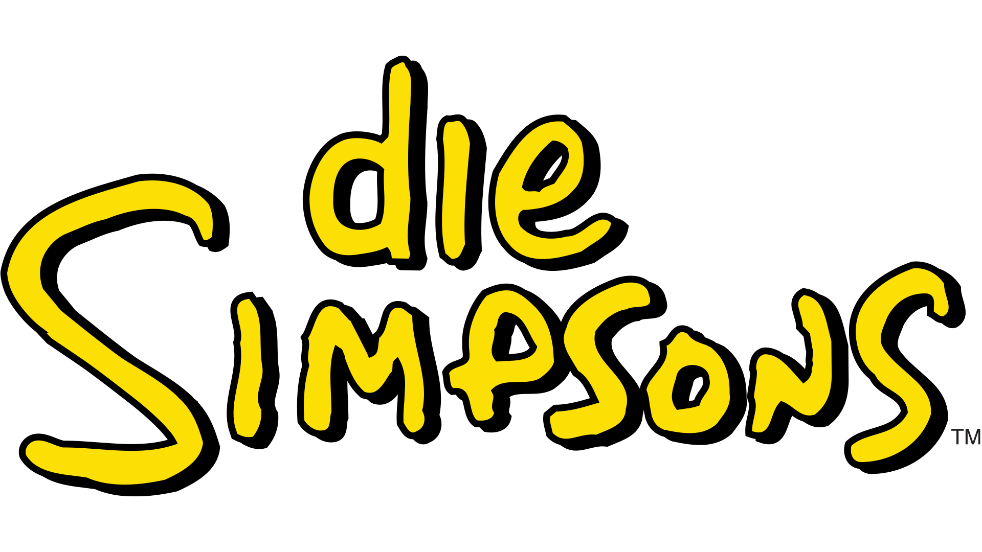 the simpsons logo font