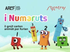Numberblocks - poster (Friulian)