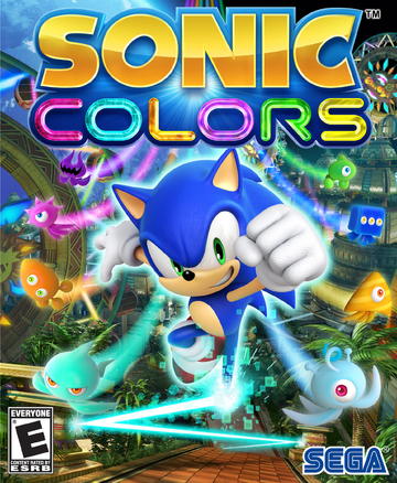 Sonic Colors Nintendo DS Box Art Cover by Dario