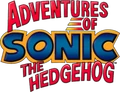 Adventures of Sonic the Hedgehog - logo (English)