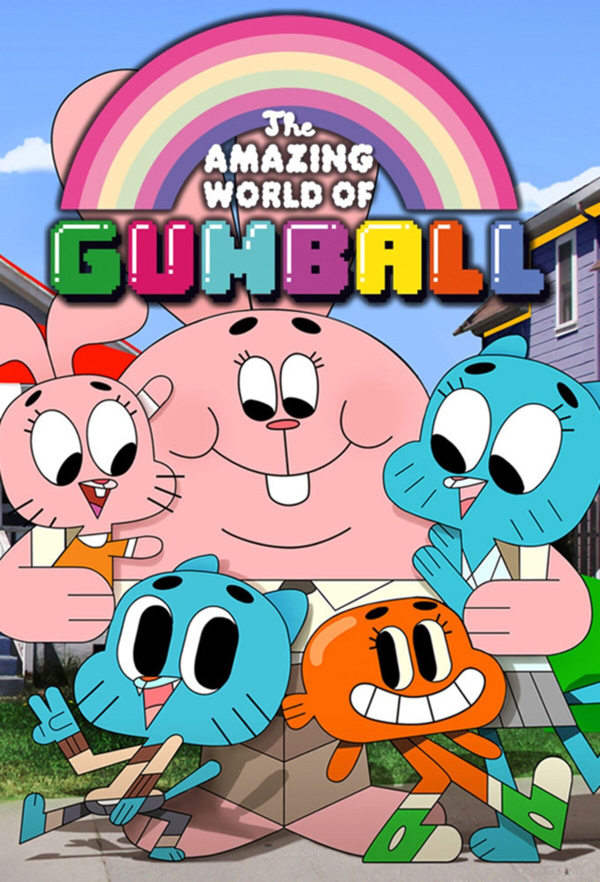 the amazing world of gumball in anime