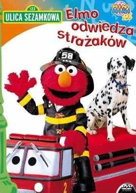 Elmo Visits the Firehouse - poster (Polish)