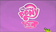My Little Pony Friendship Is Magic - title card (Latin American Spanish, season 2)