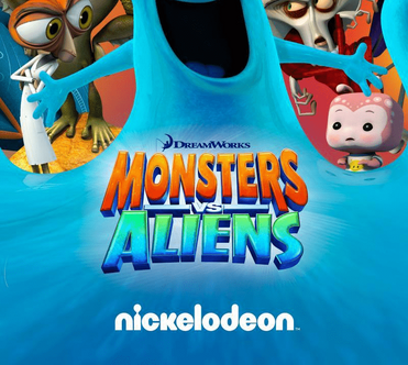 MONSTERS VS ALIENS [Brand New DVD] Childrens Animated Film