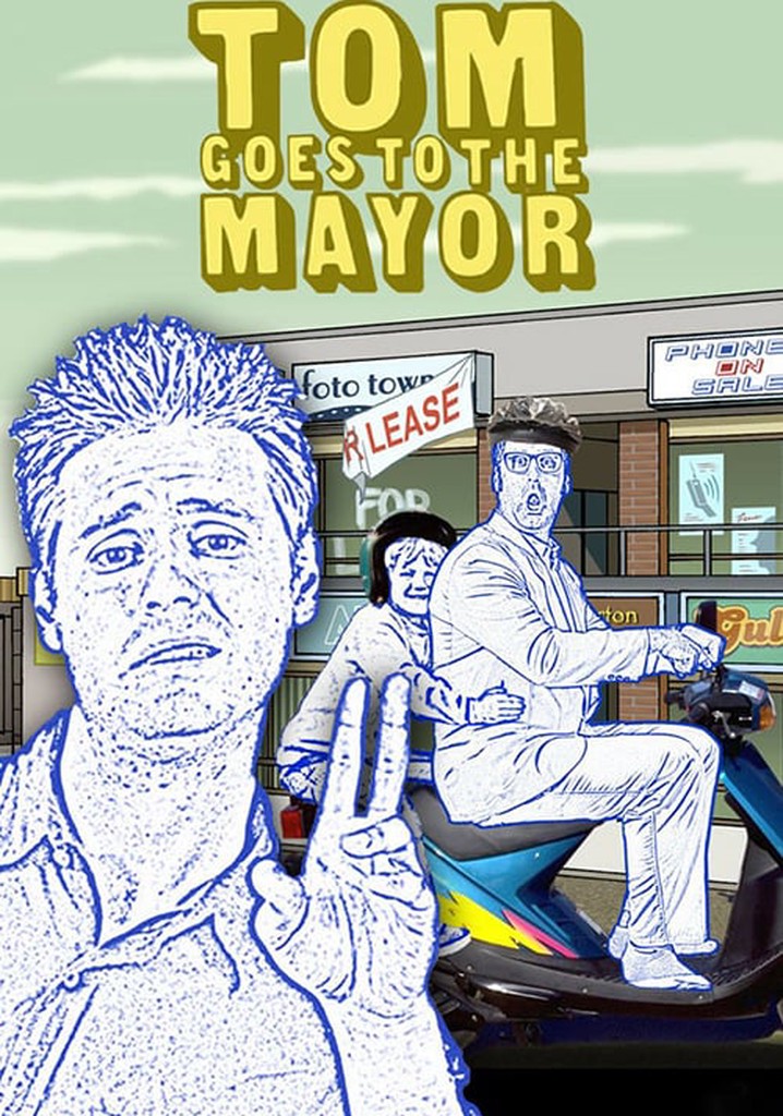 Tom go to shop. Том идёт к мэру. Том идет к мэру (2004. Постер к мультсериалу "том идет к мэру".