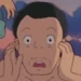 草刈りをしている男性 (となりのトトロ)