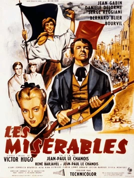 Les Miserables (1958) - poster (French)