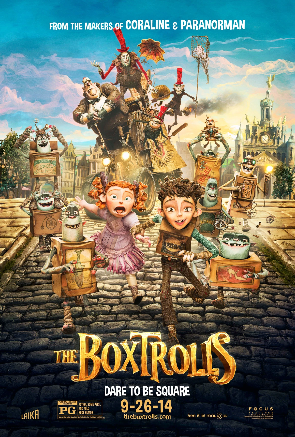 The Art of The Boxtrolls ボックストロール 英語版 画集 The Boxtrolls (2014) 4K Review
