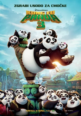 Kung Fu Panda 3 - poster (Slovene)