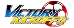銀河へキックオフ!! - Logo (English)