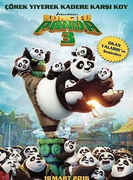Kung Fu Panda 3 - poster (Turkish)