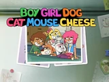 Boy Girl Dog Cat Mouse Cheese theme song