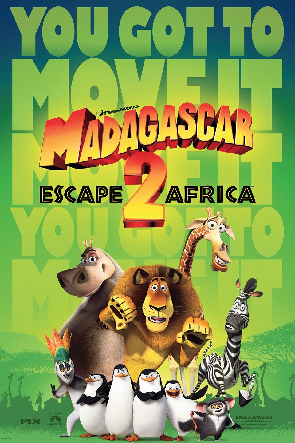 Madagascar 2: A Grande Escapada, Dublapédia