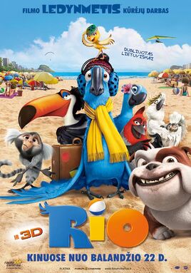 Rio - Poster (Lithuanian)